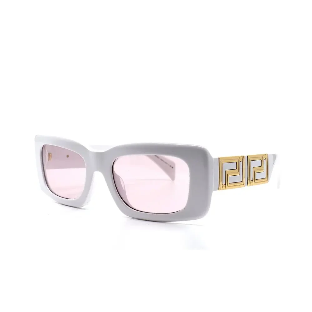 VERSACE VE4444U 314/5 White Pink Sunglasses – 100% Authentic
